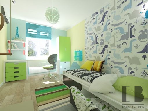 Dinosaur Themed Bedroom Interior Design Ideas   1 7 510x382 