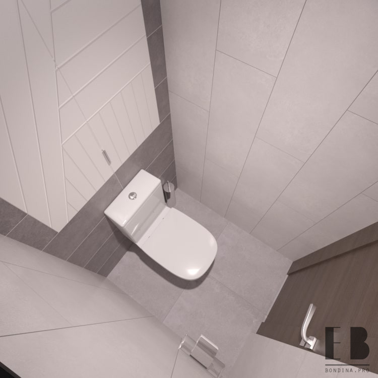 Apartment (living room, bathroom, toilet) 13 Apartment (living room, bathroom, toilet) - Interior Design Ideas