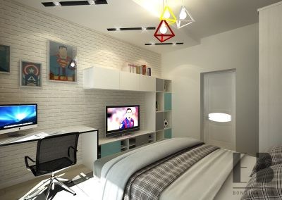 Дизайн комнаты для мальчика подростка