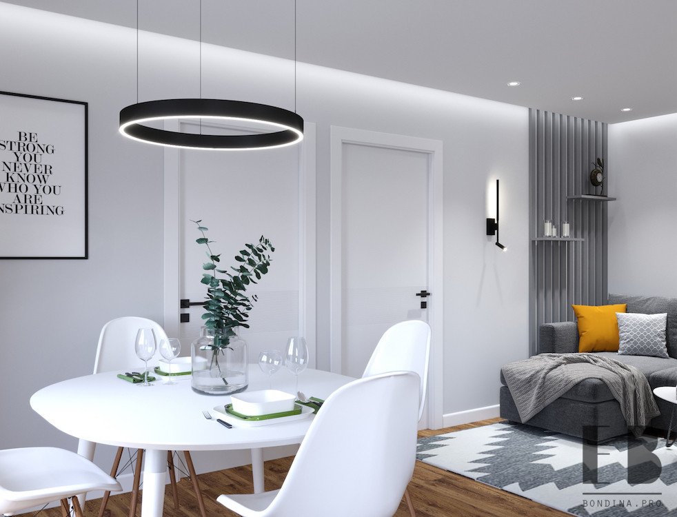 Apartment (together with architect Elvira Karaush) 17 Apartment (together with architect Elvira Karaush) - Interior Design Ideas