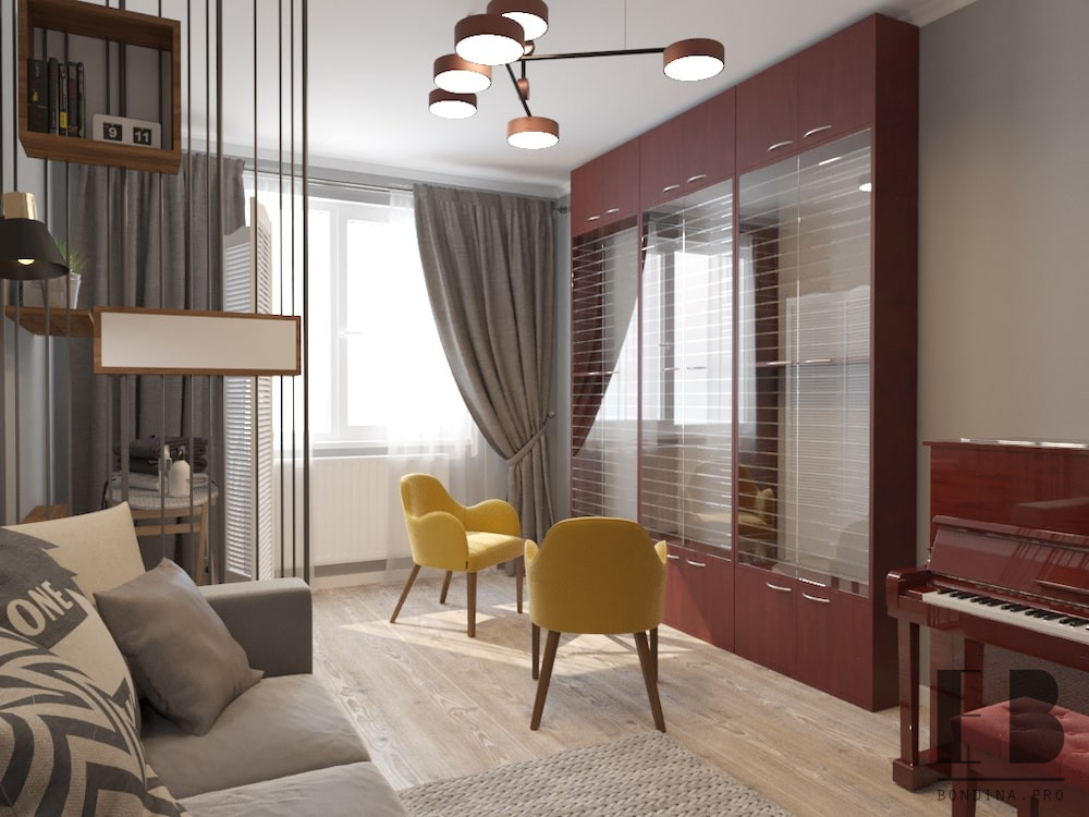 Apartment (living room, bathroom, toilet) 5 Apartment (living room, bathroom, toilet) - Interior Design Ideas