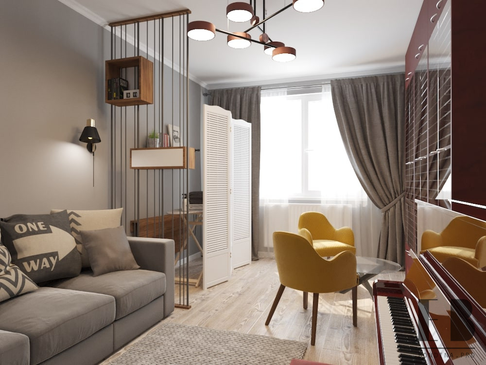 Apartment (living room, bathroom, toilet) 3 Apartment (living room, bathroom, toilet) - Interior Design Ideas