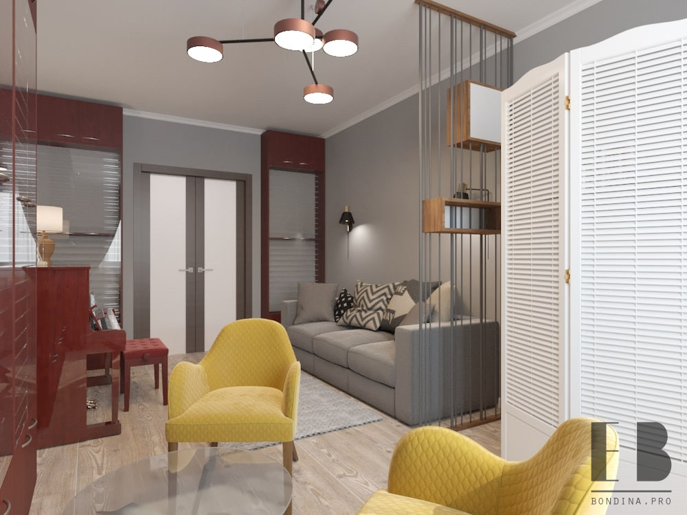 Apartment (living room, bathroom, toilet) 2 Apartment (living room, bathroom, toilet) - Interior Design Ideas