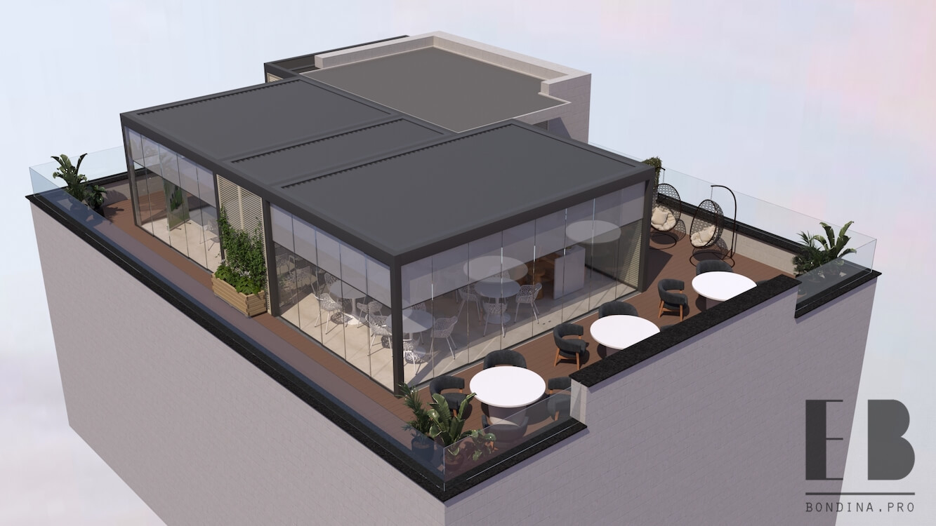 Roof terrace 9 Roof terrace - Interior Design Ideas