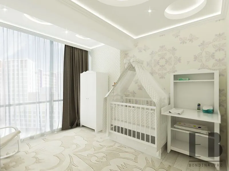 Комната для младенца дизайн