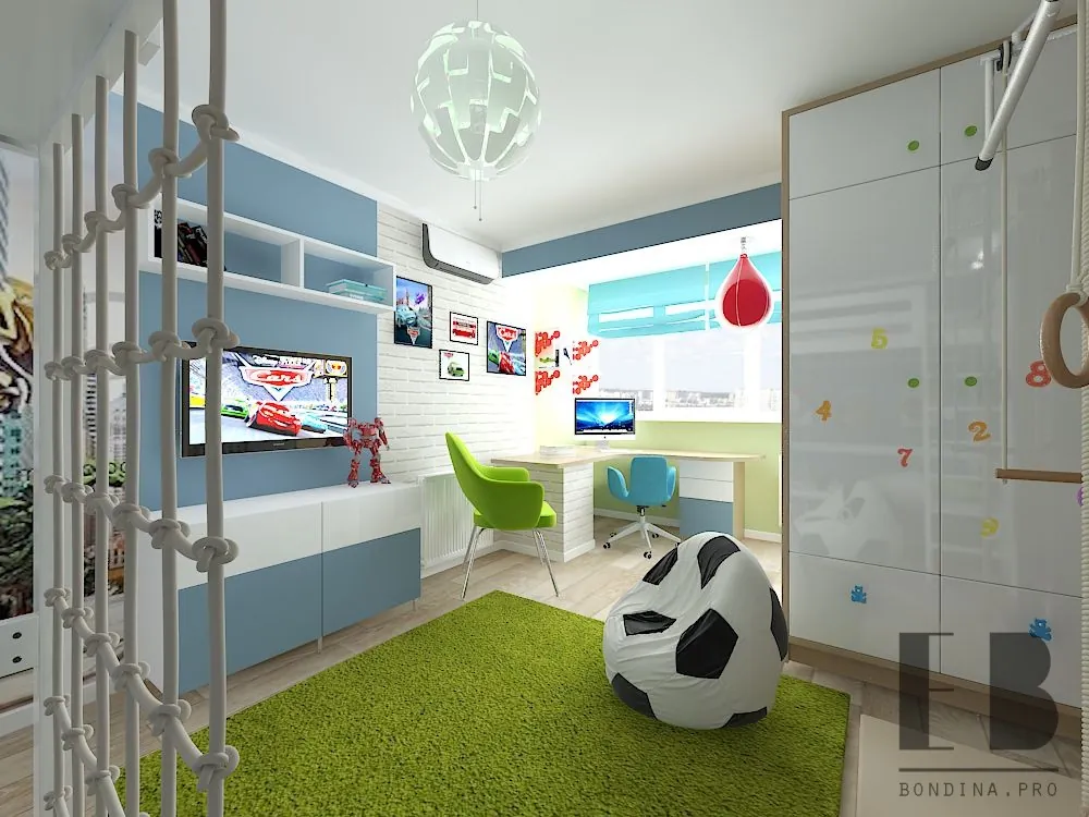 Modern kids room design