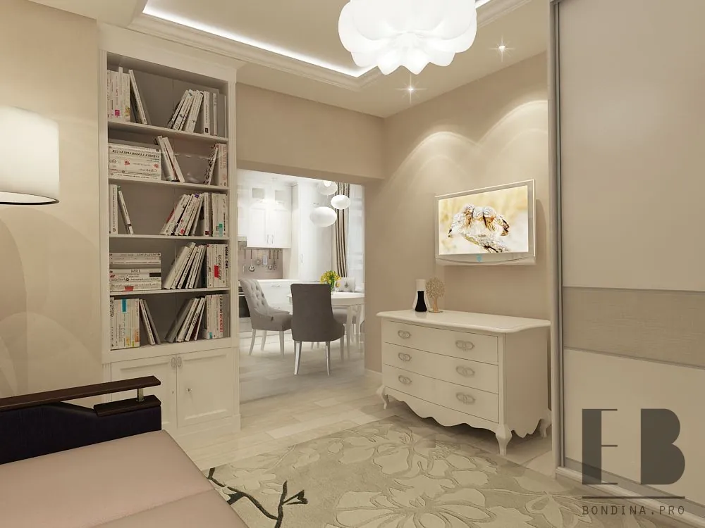 Дизайн интерьера квартиры в Москве